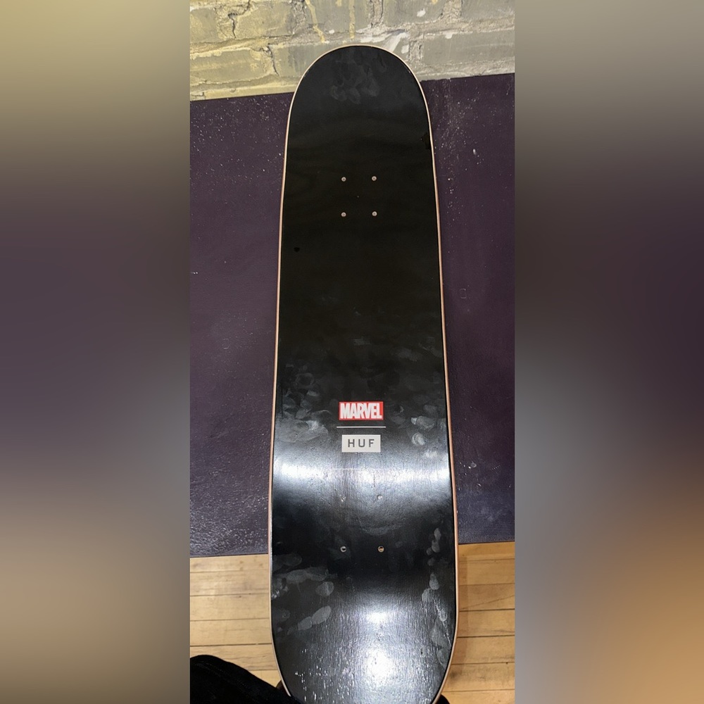 HUF Spiderman Skateboard Deck Holo